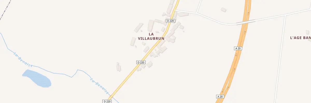 Plan du 8 Lavillaubrun à Arnac-la-Poste
