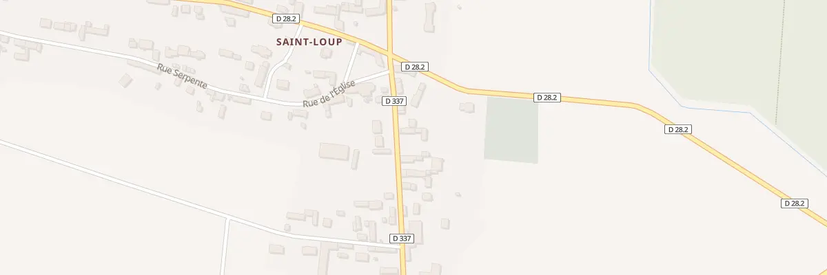 Plan du 7 Rue de la Croix Blanche à La Bourdinière-Saint-Loup