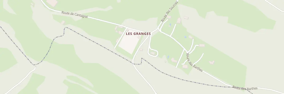 Plan du 5130F Les Granges à Rouffilhac