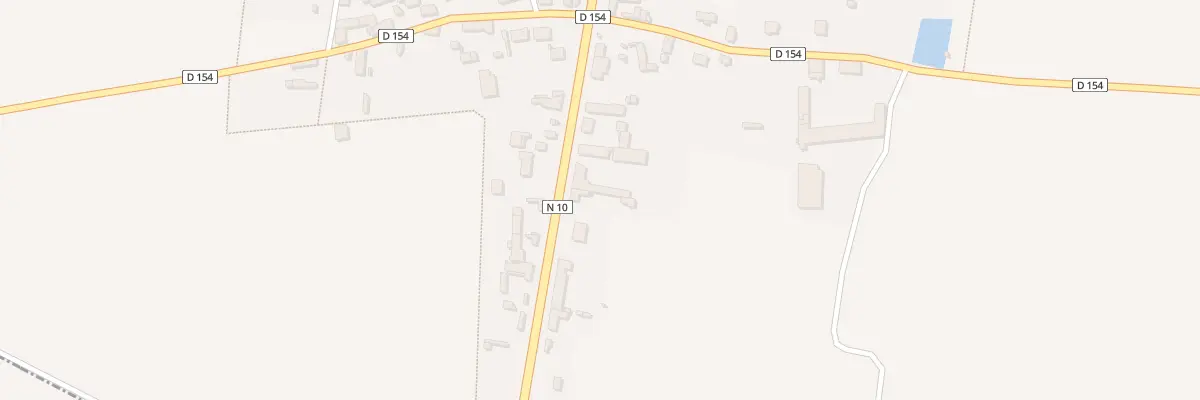 Plan du 25 Rte Nationale à Bouville