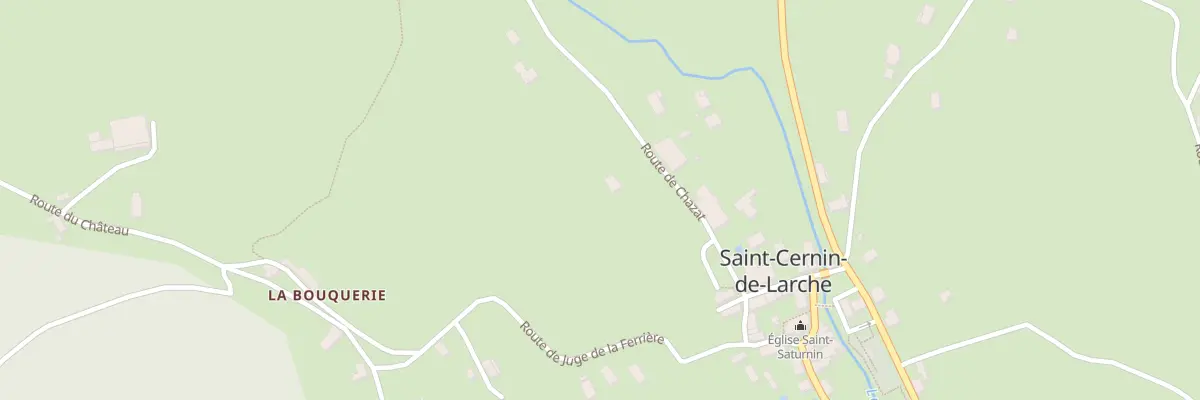 Plan du 5628 Lacouaille à Saint-Cernin-de-Larche