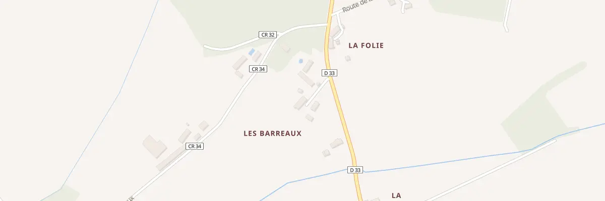 Plan du 5204 Les Barreaux à Pellevoisin
