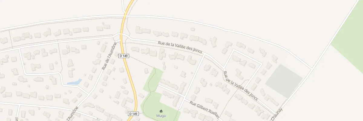 Plan du 12 Rue de la Vallee des Joncs à Fontenay-sur-Eure