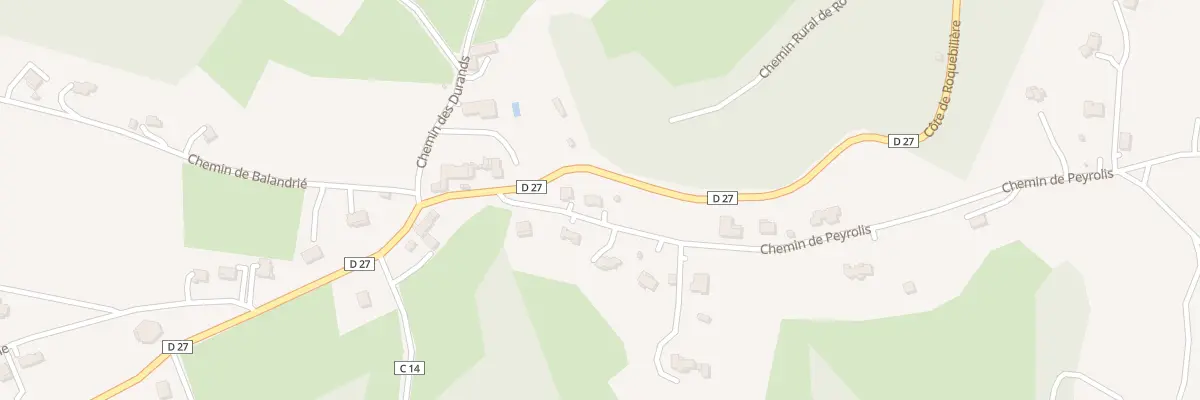 Plan du 2632 Che de Peyrolis à Cahors