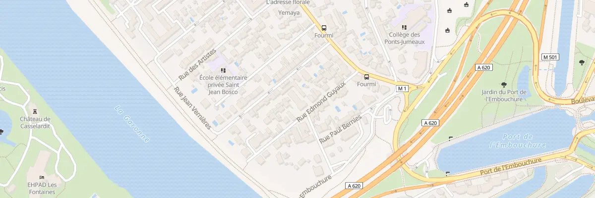 Plan du 19 Rue Edmond Guyaux à Toulouse