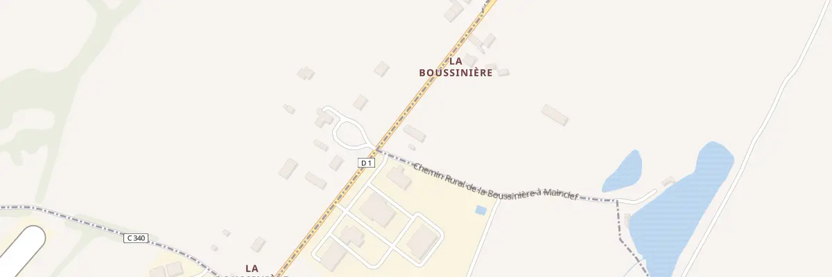 Plan du 5338 La Boussinière à Parnac