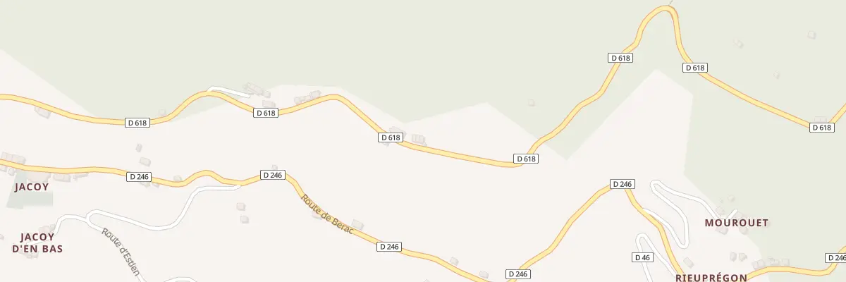 Plan du 305 Faouroune à Boussenac