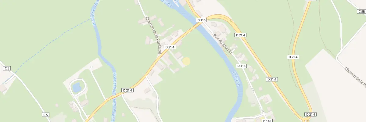 Plan du 1B Rue du Pont de l’Eure à Cherisy