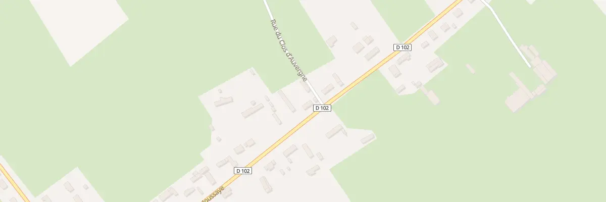 Plan du 316 Rte de la Houssaye à Bosc-Bordel