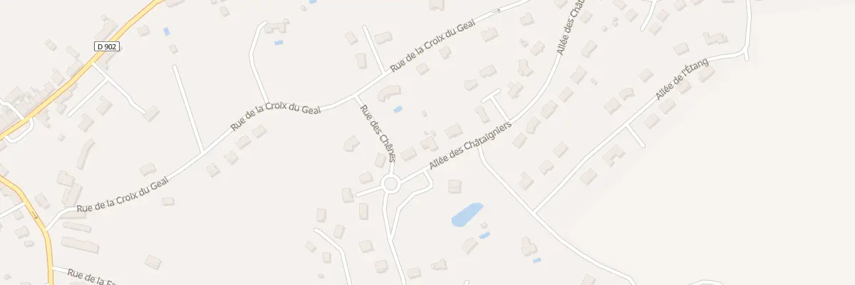 Plan du 26 All des Châtaigniers à Lubersac