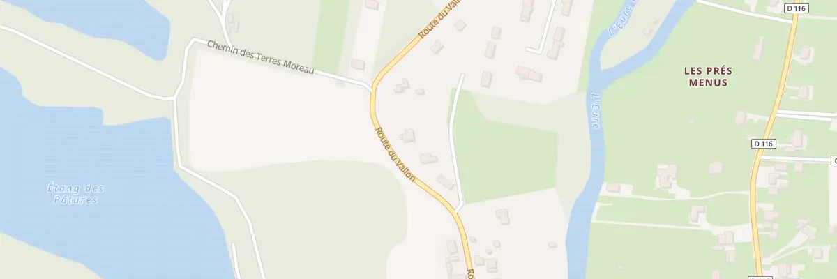 Plan du 48 Rte du Vallon à Sainte-Gemme-Moronval