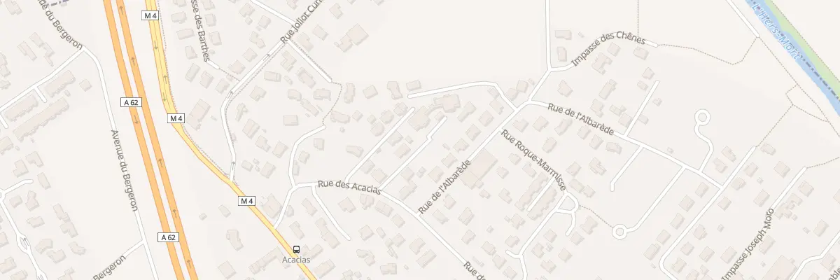 Plan du 20T Rue des Acacias à Saint-Alban