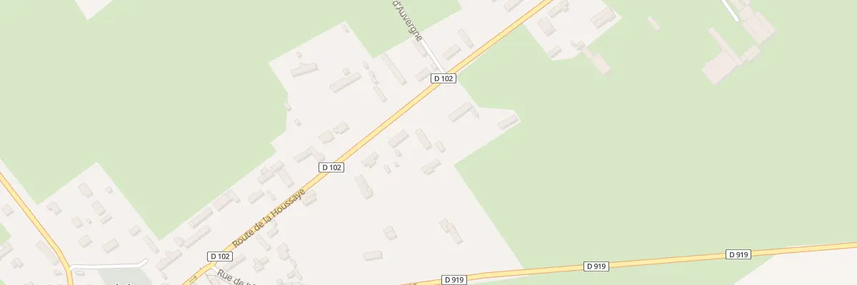 Plan du 275 Rte de la Houssaye à Bosc-Bordel