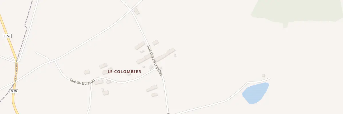 Plan du 5 Rue des Hirondelles à Sacierges-Saint-Martin