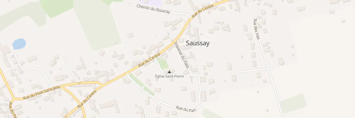 Plan du 22 Rue du Centre à Saussay