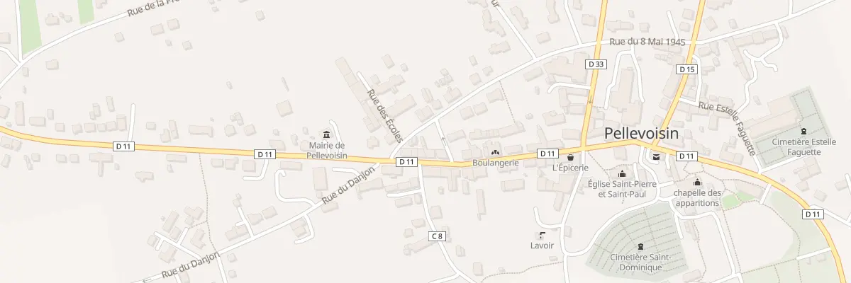 Plan du 10 Rue Jean Giraudoux à Pellevoisin