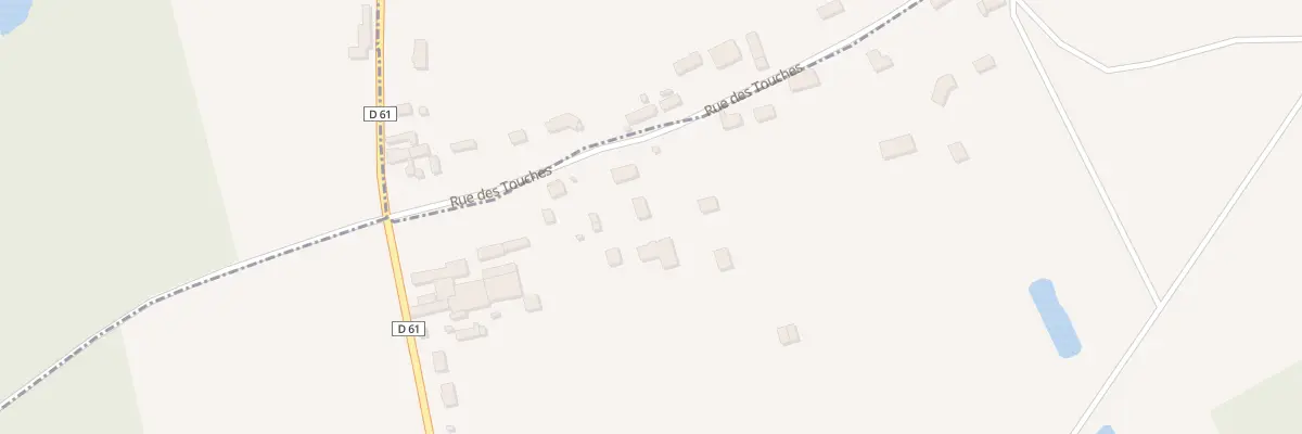 Plan du 12A Rue des Touches à Fresnes
