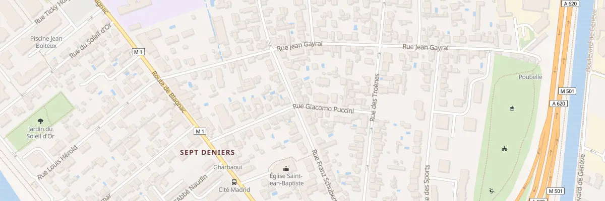 Plan du 48B Rue Franz Schubert à Toulouse