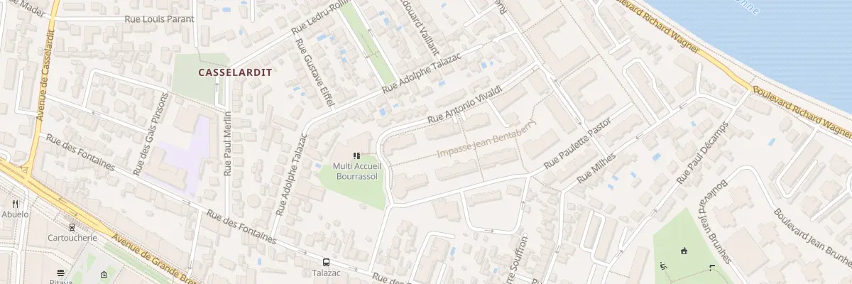 Plan du 13 Rue Antonio Vivaldi à Toulouse