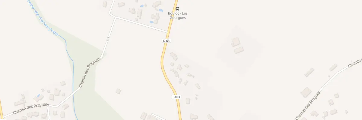 Plan du 1126 Rte de Villaudric à Bouloc