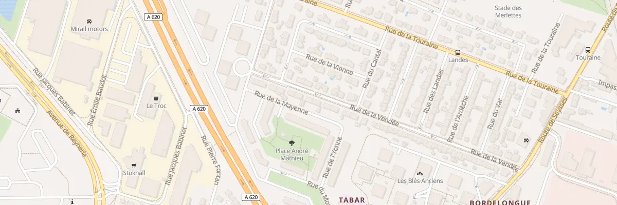 Plan du 67 Rue de la Vendée à Toulouse