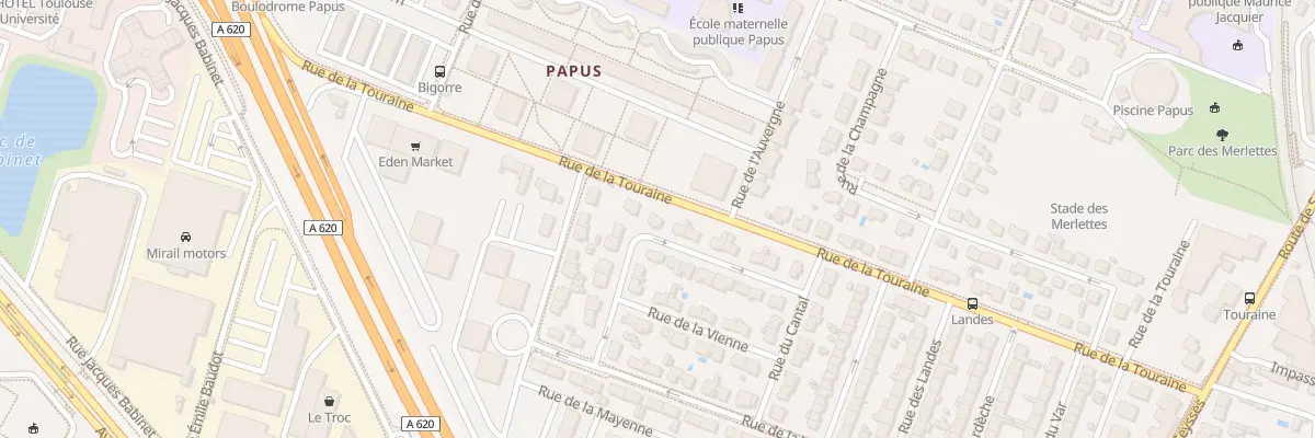 Plan du 14 Rue de l’Oise à Toulouse