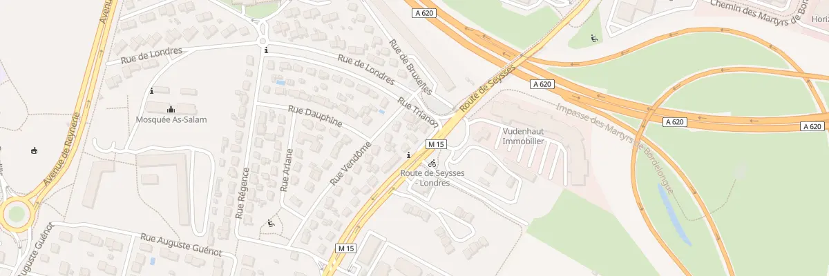 Plan du 253 Rte de Seysses à Toulouse