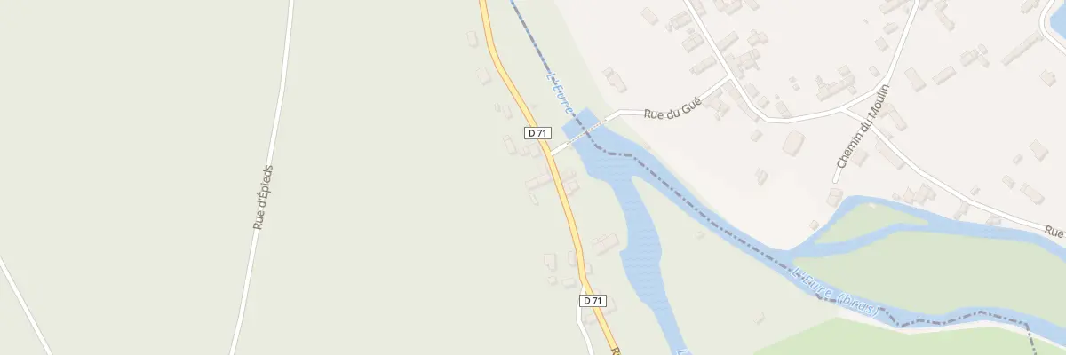Plan du 98 Ham du Moulin à Merey