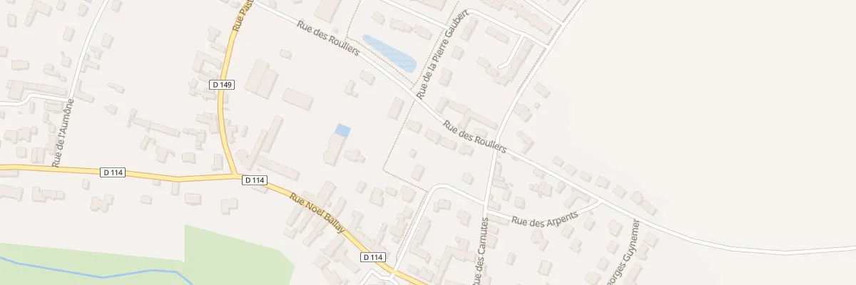 Plan du 24 Rue des Rouliers à Fontenay-sur-Eure