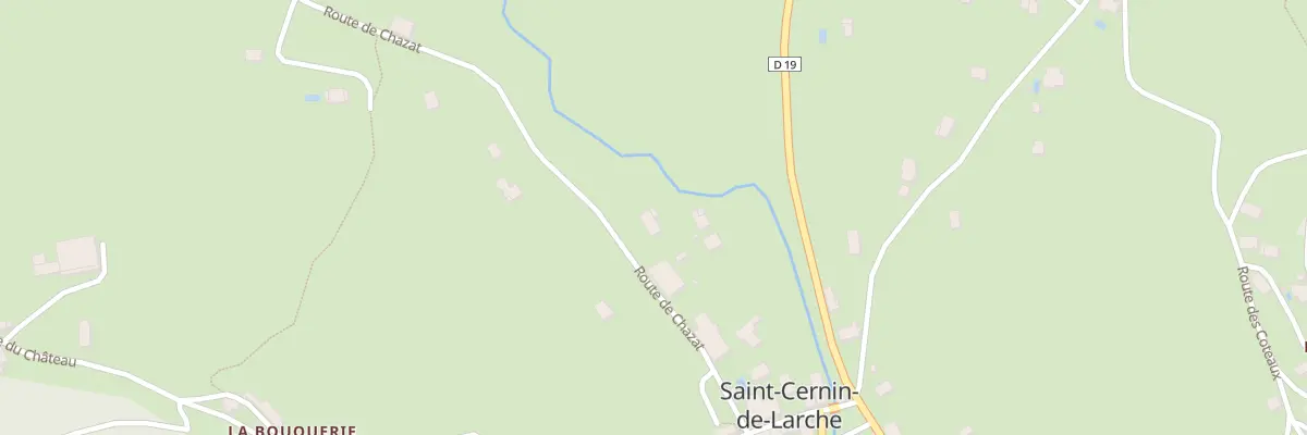 Plan du 5593 Lacouaille à Saint-Cernin-de-Larche