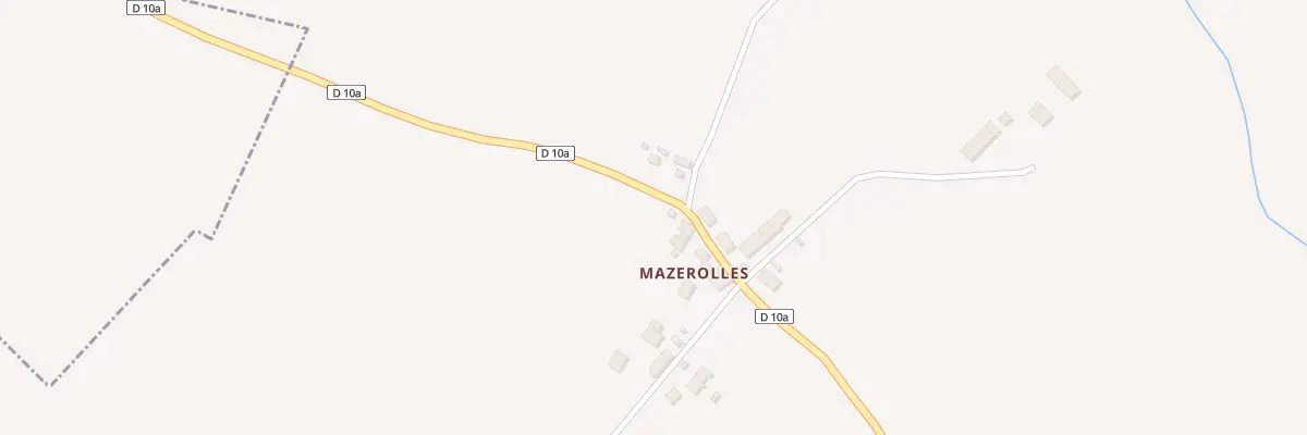 Plan du 8 Mazerolles à Mouhet