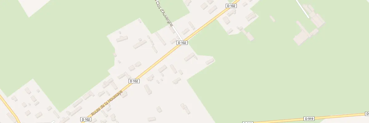 Plan du 325 Rte de la Houssaye à Bosc-Bordel