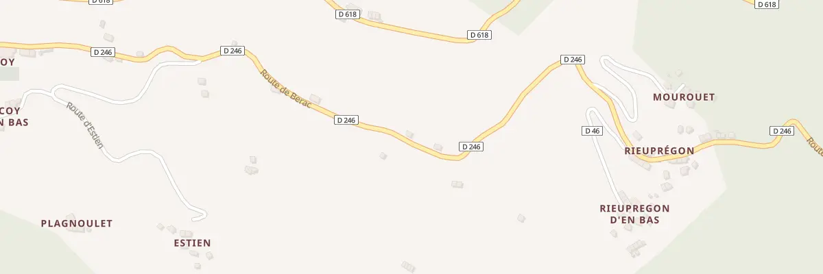 Plan du 368 Sarrat de Repiou à Boussenac