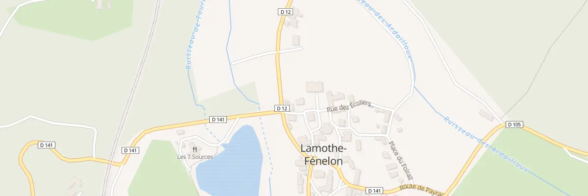 Plan du 5018 Lamothe Basse à Lamothe-Fénelon