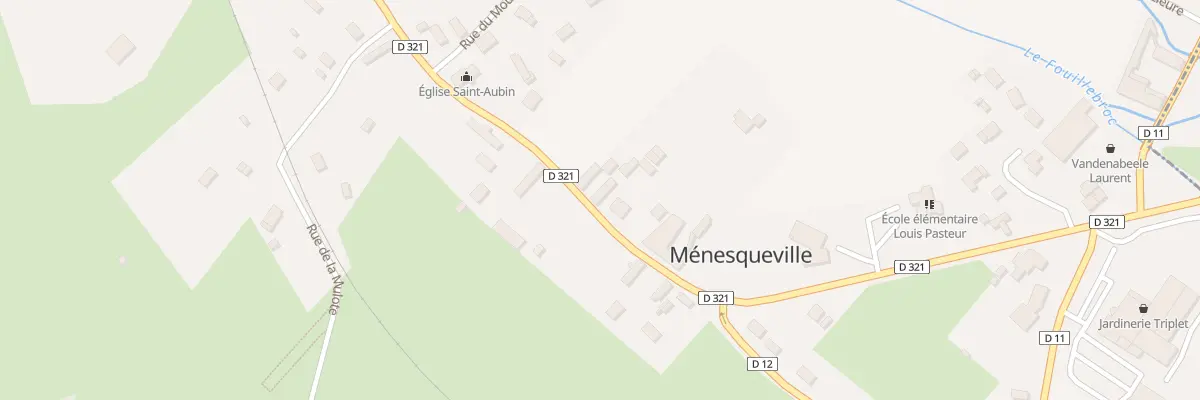 Plan du 16 Rue du General de Gaulle à Ménesqueville