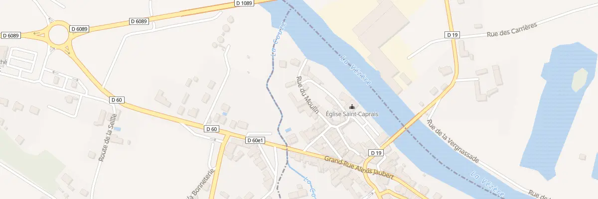 Plan du 9 Rue Du Moulin à Larche