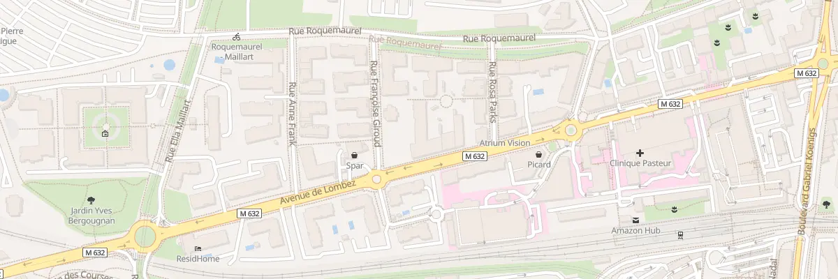Plan du 102 Av de Lombez à Toulouse