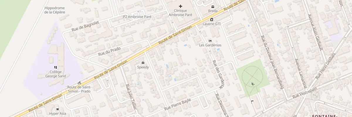 Plan du 352B Rte de Saint Simon à Toulouse