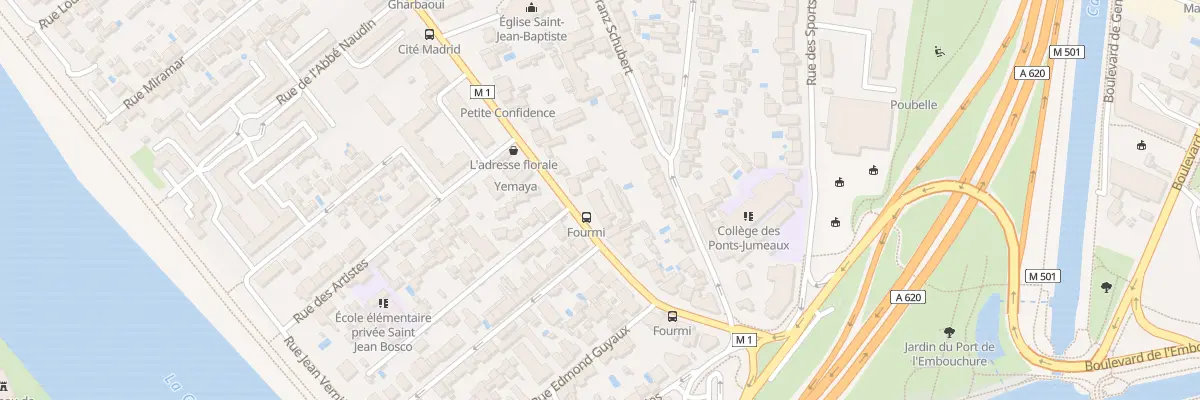 Plan du 34 Rte de Blagnac à Toulouse