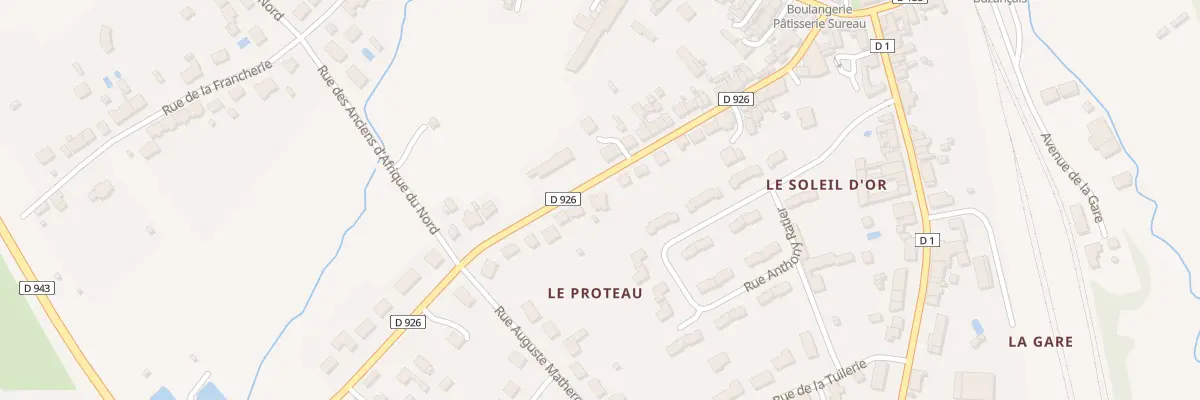 Plan du 51 Rue de la Résistance à Buzançais