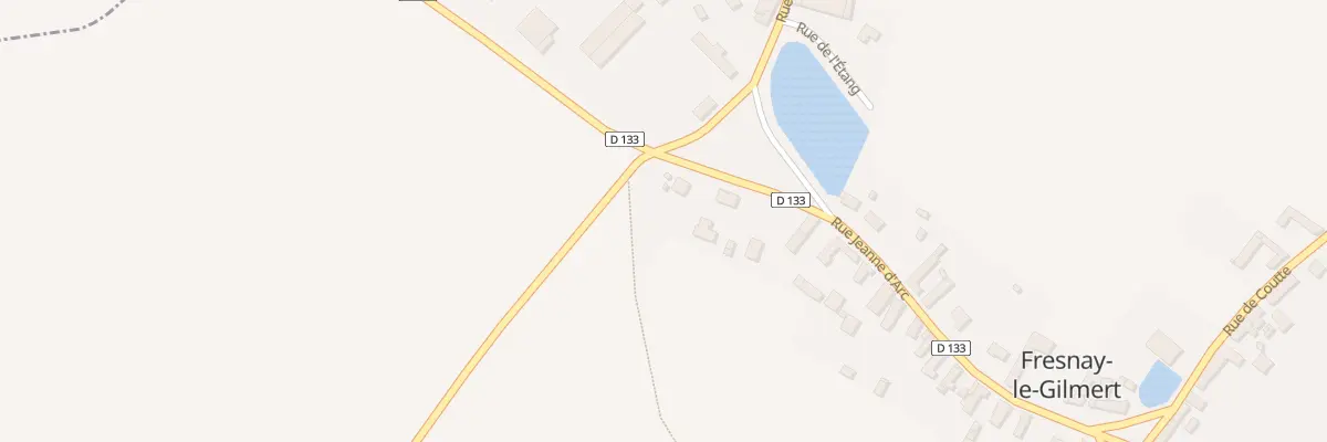 Plan du 8 Rue du Chateau d’Eau à Fresnay-le-Gilmert