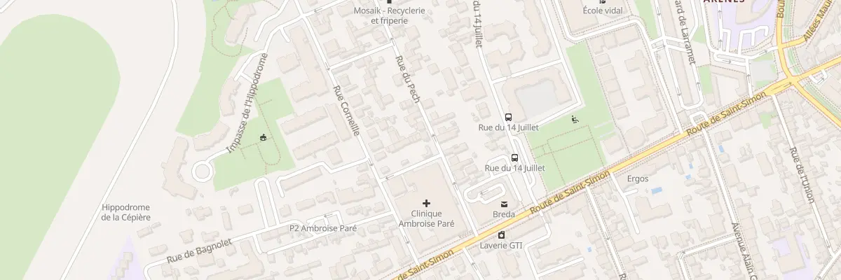 Plan du 19 Rue du Pech à Toulouse