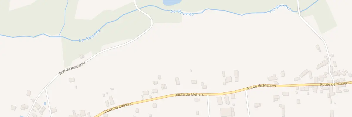 Plan du 85 Rte de Méhers à Saint-Romain-sur-Cher