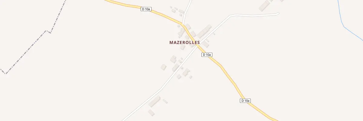 Plan du 5 Mazerolles à Mouhet