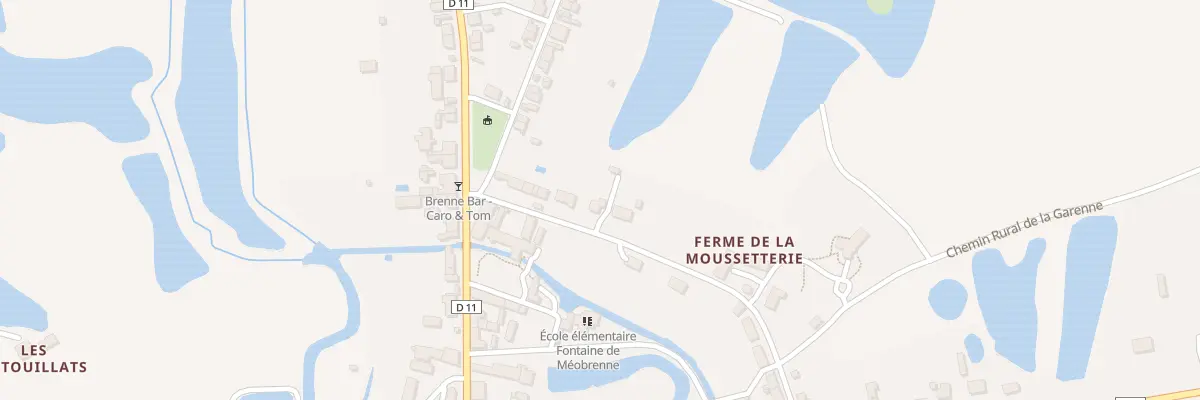 Plan du 5 Che de la Croix Blanche à Méobecq