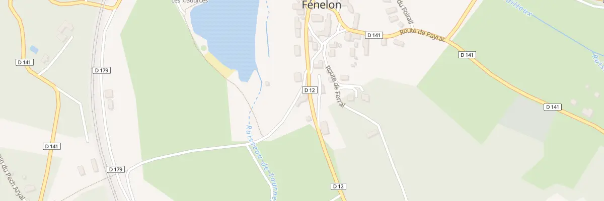 Plan du 5049 Lamothe Basse à Lamothe-Fénelon