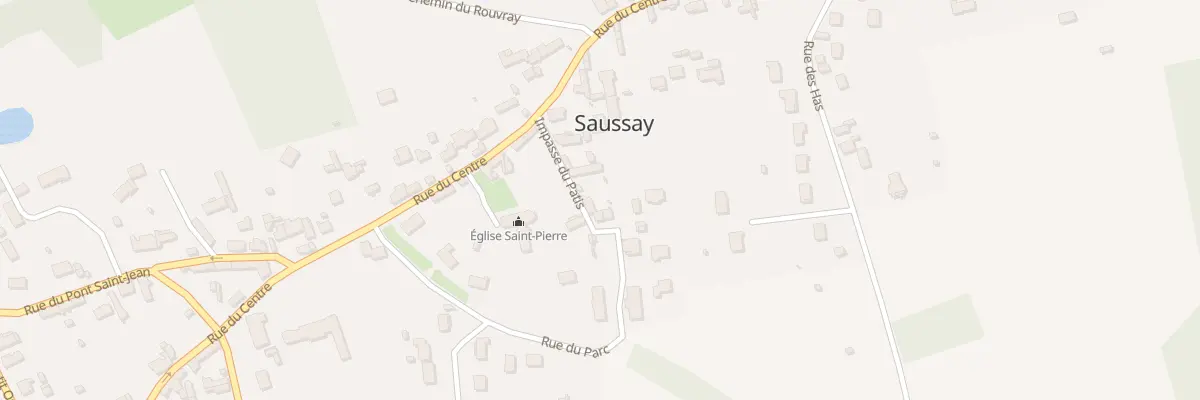 Plan du 7 Imp du Pâtis à Saussay