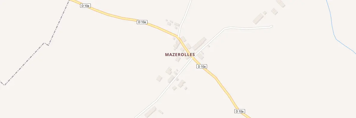 Plan du 7 Mazerolles à Mouhet