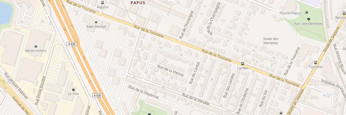 Plan du 9 Rue de l’Oise à Toulouse