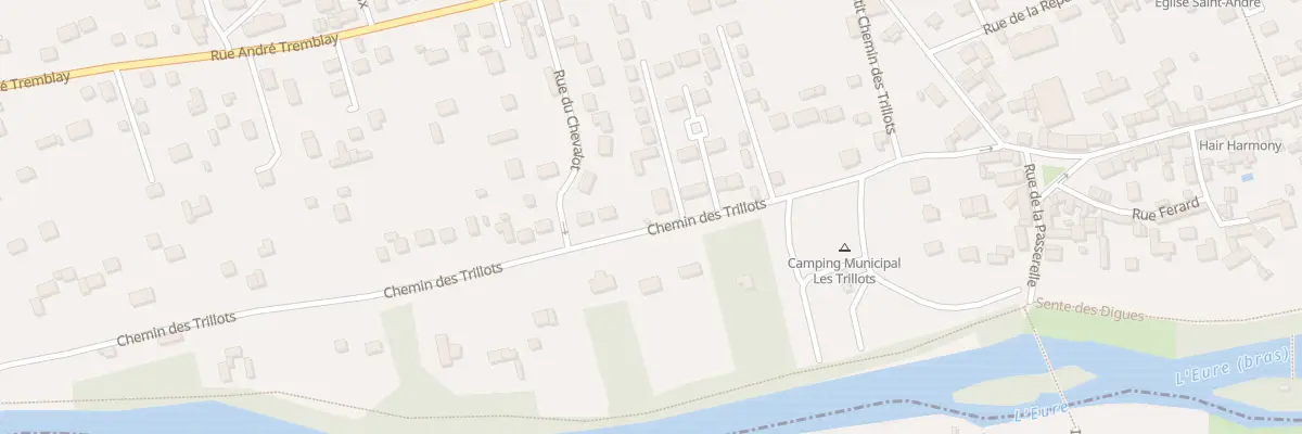 Plan de Res des Trillots à Ézy-sur-Eure